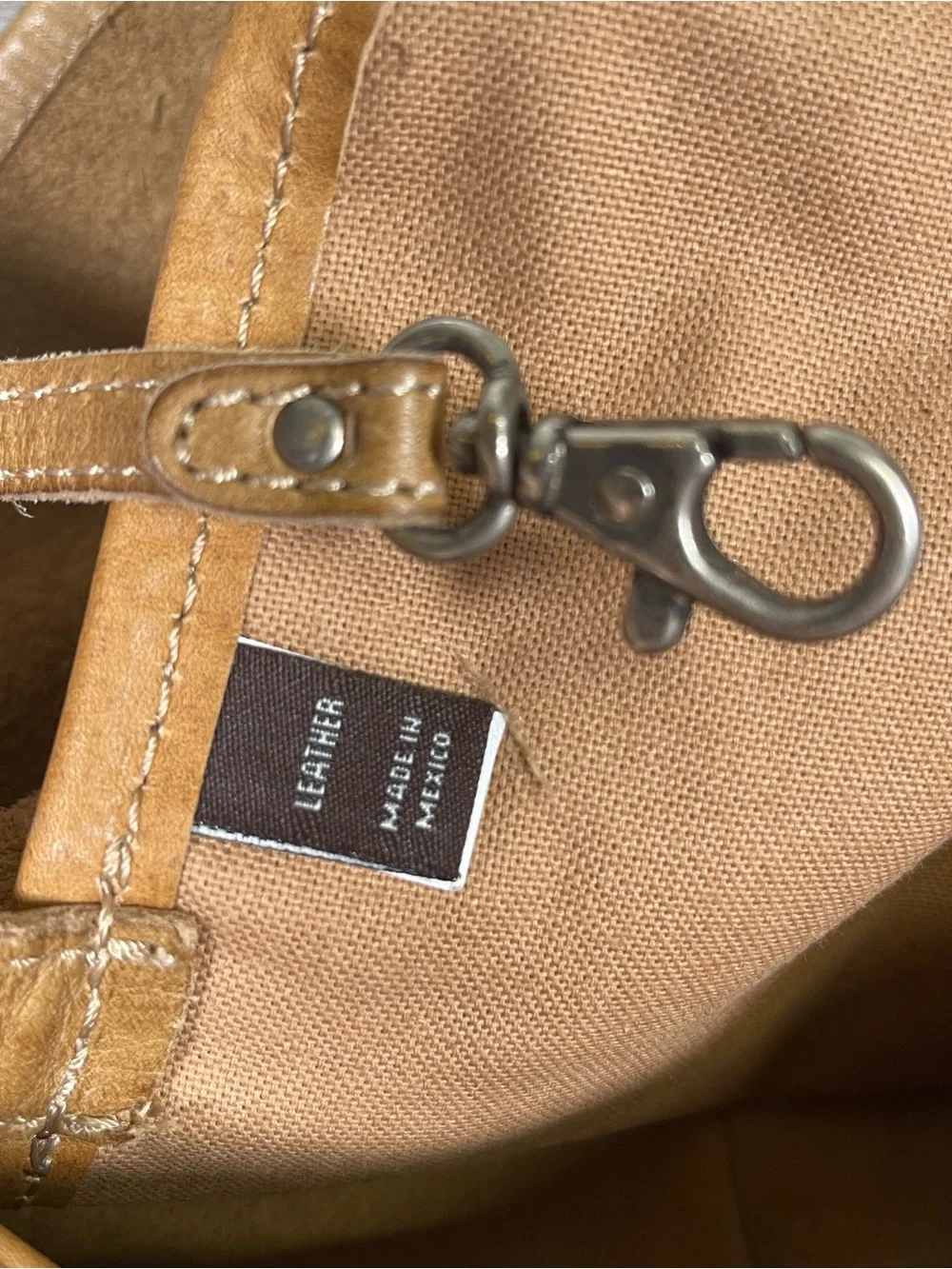 Frye Cara Tan Brown Leather Hobo Bag Purse Flap Magnet Western Rodeo Cowgirl